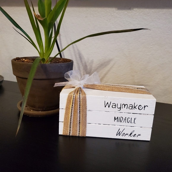 Faux Book Stack - Picture 4 of 6